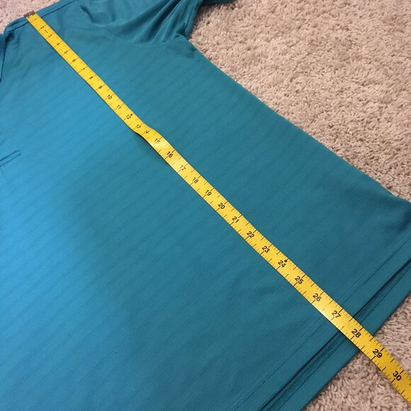 Golden Bear Performance Teal Polo Shirt - Picture 14 of 15